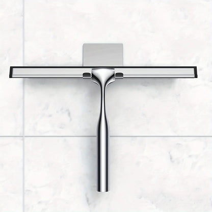 Stainless Steel Shower Squeegee with Silicone Blade