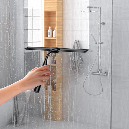 Stainless Steel Shower Squeegee with Silicone Blade