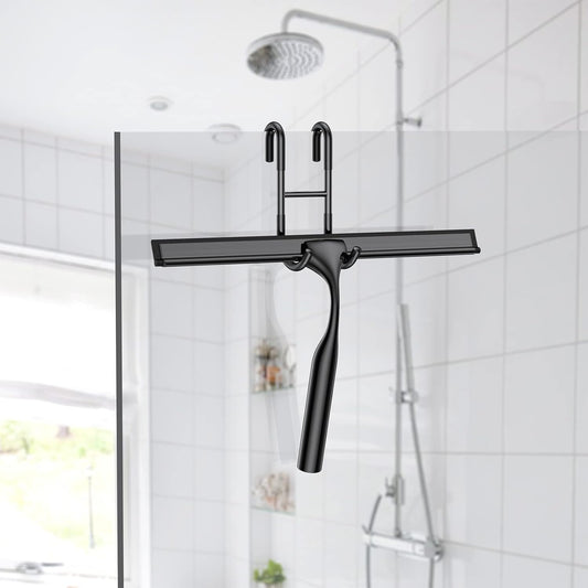 Stainless Steel Shower Squeegee with Silicone Blade