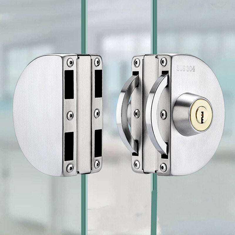 Stainless Steel Sliding Glass Door Security Lock