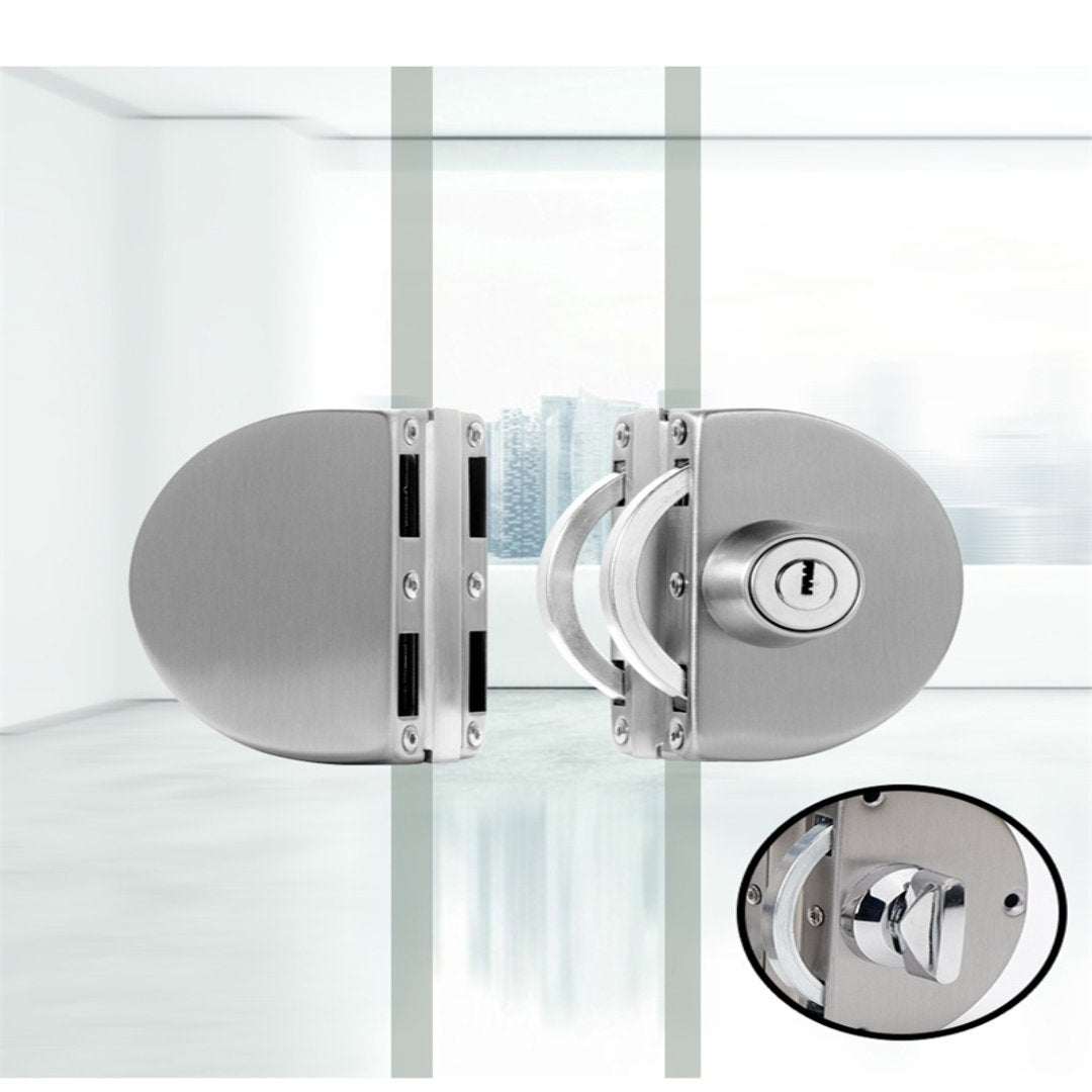 Stainless Steel Sliding Glass Door Security Lock