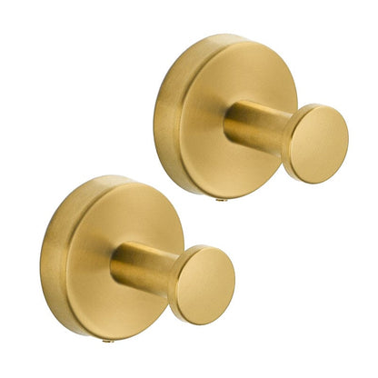 Stainless Steel Suction Cup Wall Hooks Set