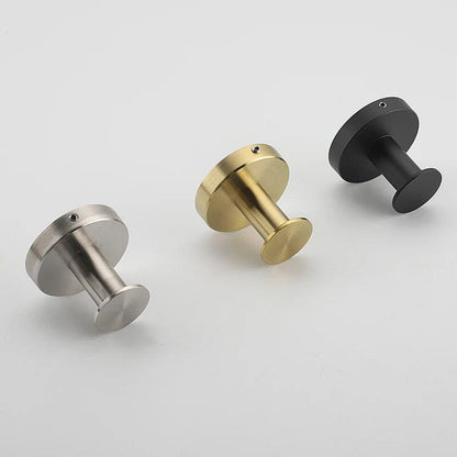 Stainless Steel Suction Cup Wall Hooks Set