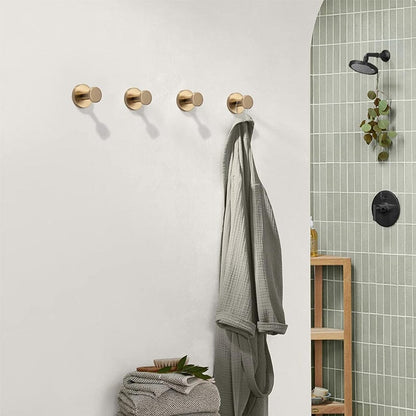 Stainless Steel Suction Cup Wall Hooks Set