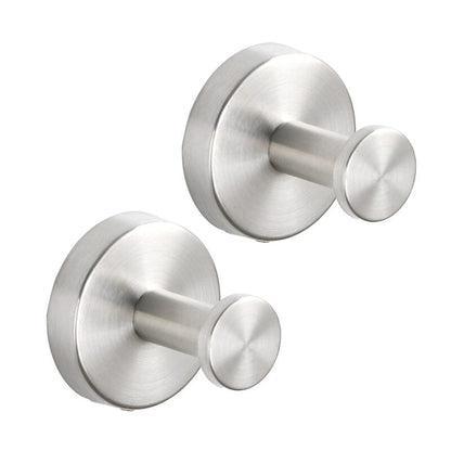 Stainless Steel Suction Cup Wall Hooks Set