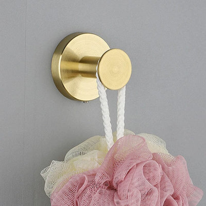 Stainless Steel Suction Cup Wall Hooks Set