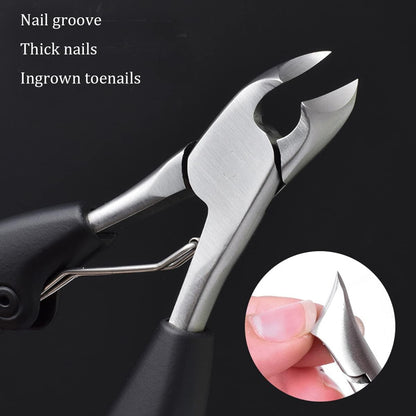 Stainless Steel Toenail Scissors for Thick and Ingrown Nails