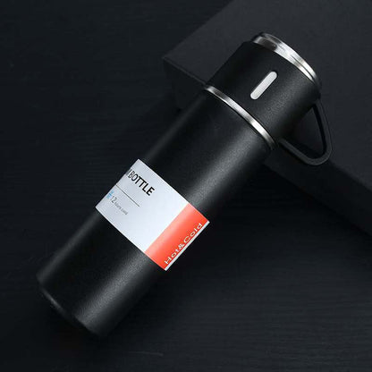 Stainless Steel Vacuum Thermos Flask Gift Set