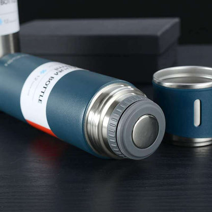 Stainless Steel Vacuum Thermos Flask Gift Set