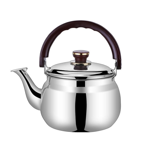 Stainless Steel Whistling Tea Kettle Thick Wall Design