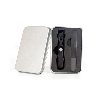 Stainless Steel Wide Jaw Nail Clippers with Nail Catcher