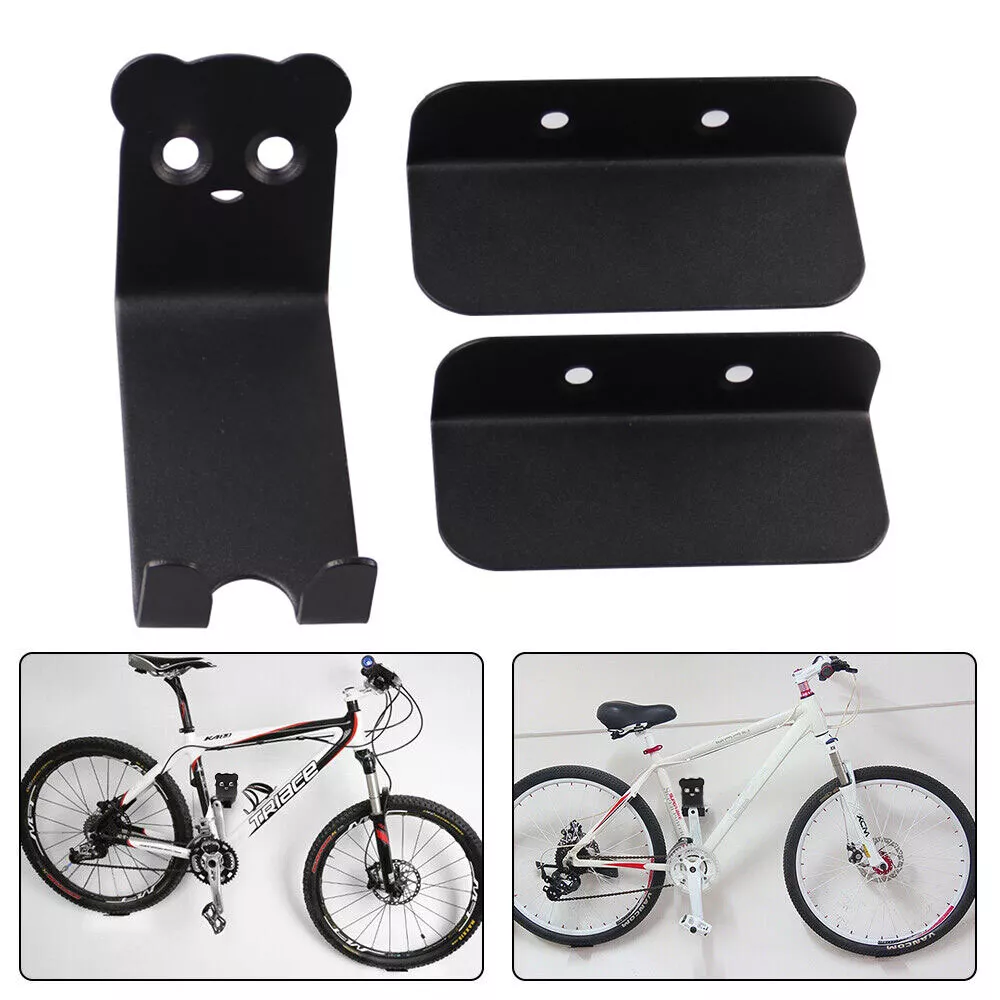 Steel Bike Wall Mount Holder Space Saving Storage Rack