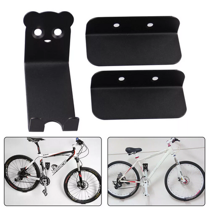 Steel Bike Wall Mount Holder Space Saving Storage Rack