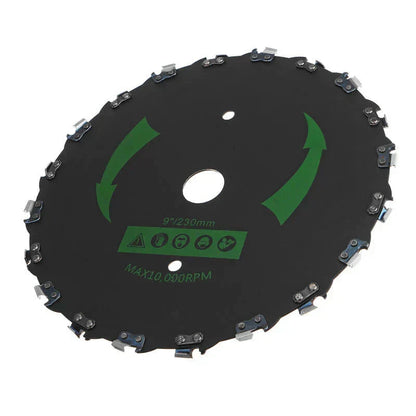 Steel Brush Cutter Blade for Lawn Trimmer and Weed Removal