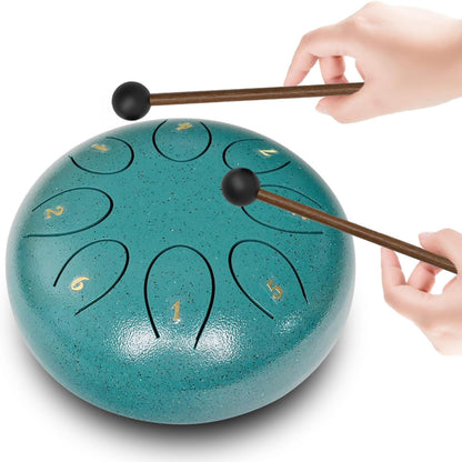 Steel Tongue Drum Handpan Meditation Instrument