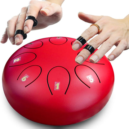 Steel Tongue Drum Handpan Meditation Instrument