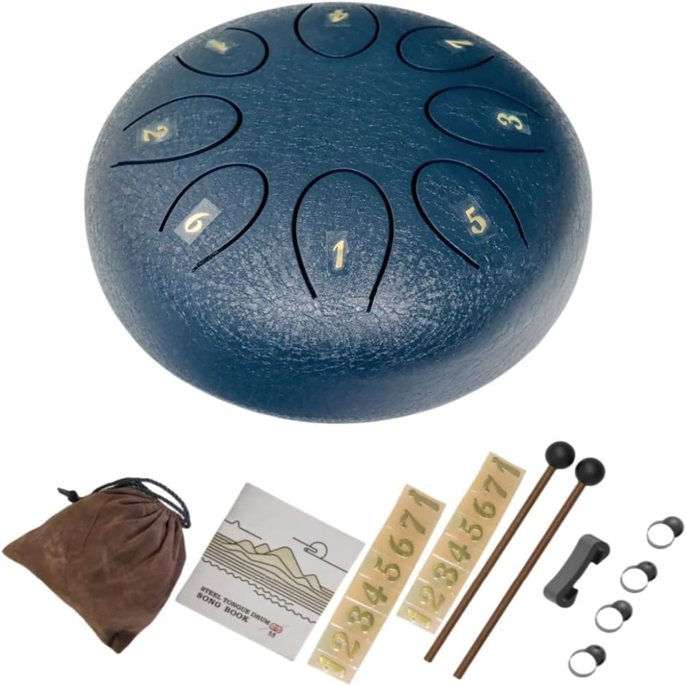 Steel Tongue Drum Handpan Meditation Instrument