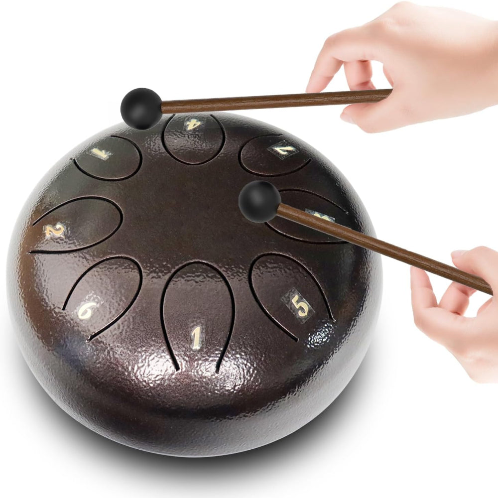Steel Tongue Drum Handpan Meditation Instrument