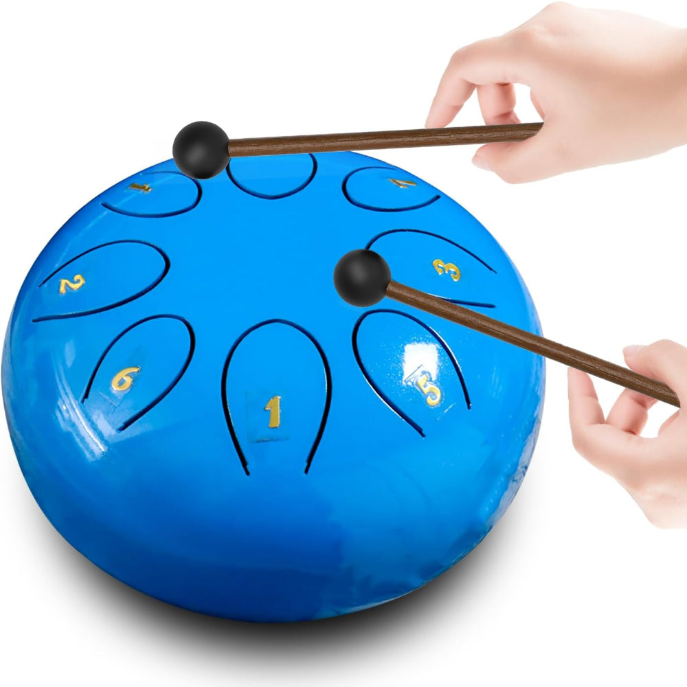 Steel Tongue Drum Handpan Meditation Instrument