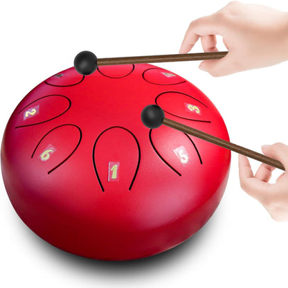 Steel Tongue Drum Handpan Meditation Instrument