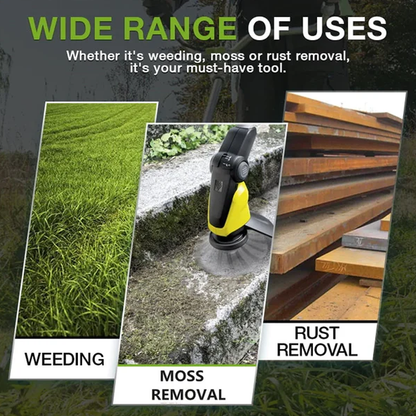 Steel Wire Brush Trimmer Head for Weed Removal