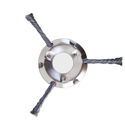 Steel Wire Brush Trimmer Head for Weed Removal