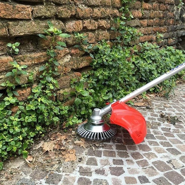 Steel Wire Weed Brush for Grass Trimmer and Paving Joints