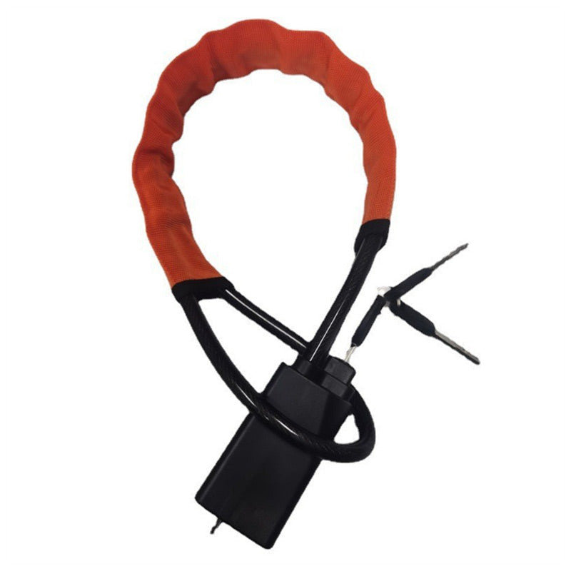 Steering Wheel Lock Security Cable Anti Theft Vehicle Lock