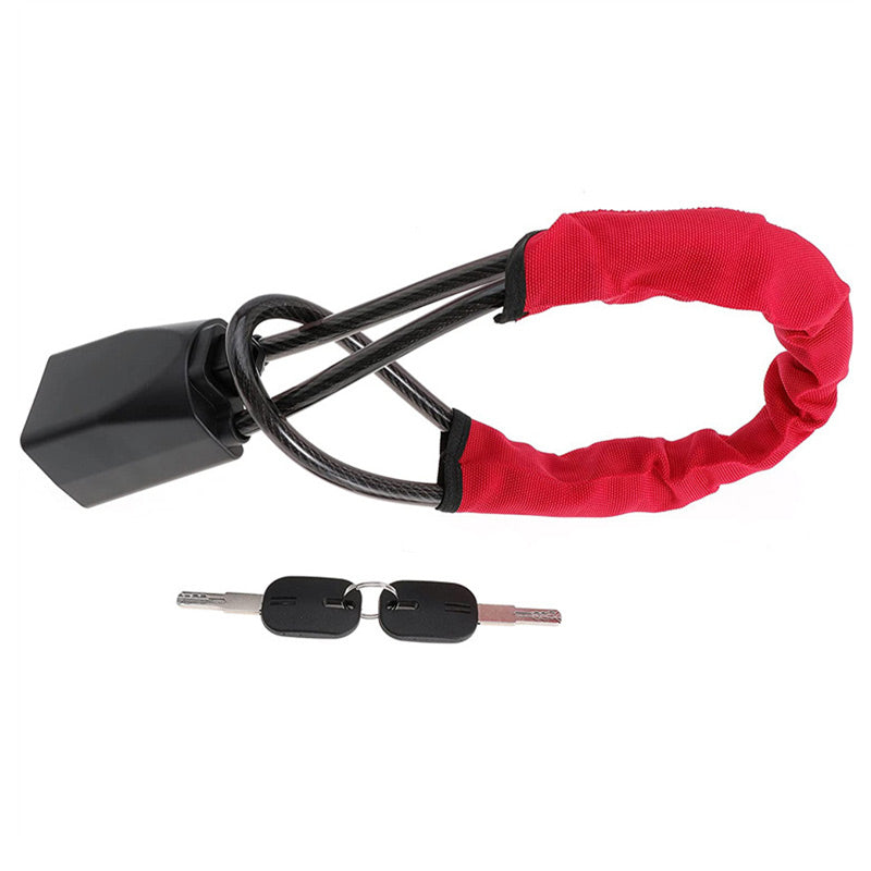 Steering Wheel Lock Security Cable Anti Theft Vehicle Lock