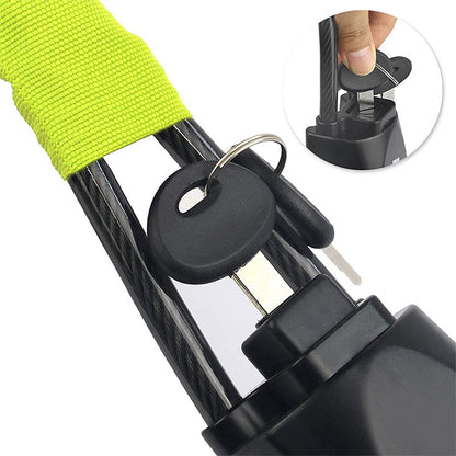 Steering Wheel Lock Security Cable Anti Theft Vehicle Lock