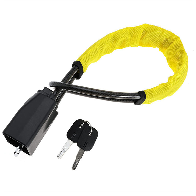 Steering Wheel Lock Security Cable Anti Theft Vehicle Lock