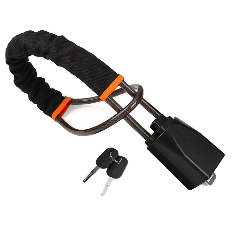 Steering Wheel Lock Security Cable Anti Theft Vehicle Lock