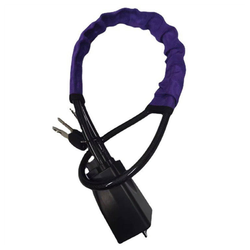 Steering Wheel Lock Security Cable Anti Theft Vehicle Lock