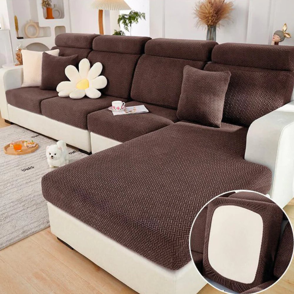 Stretch Fit Sofa Cover Pet Hair Scratch Protection