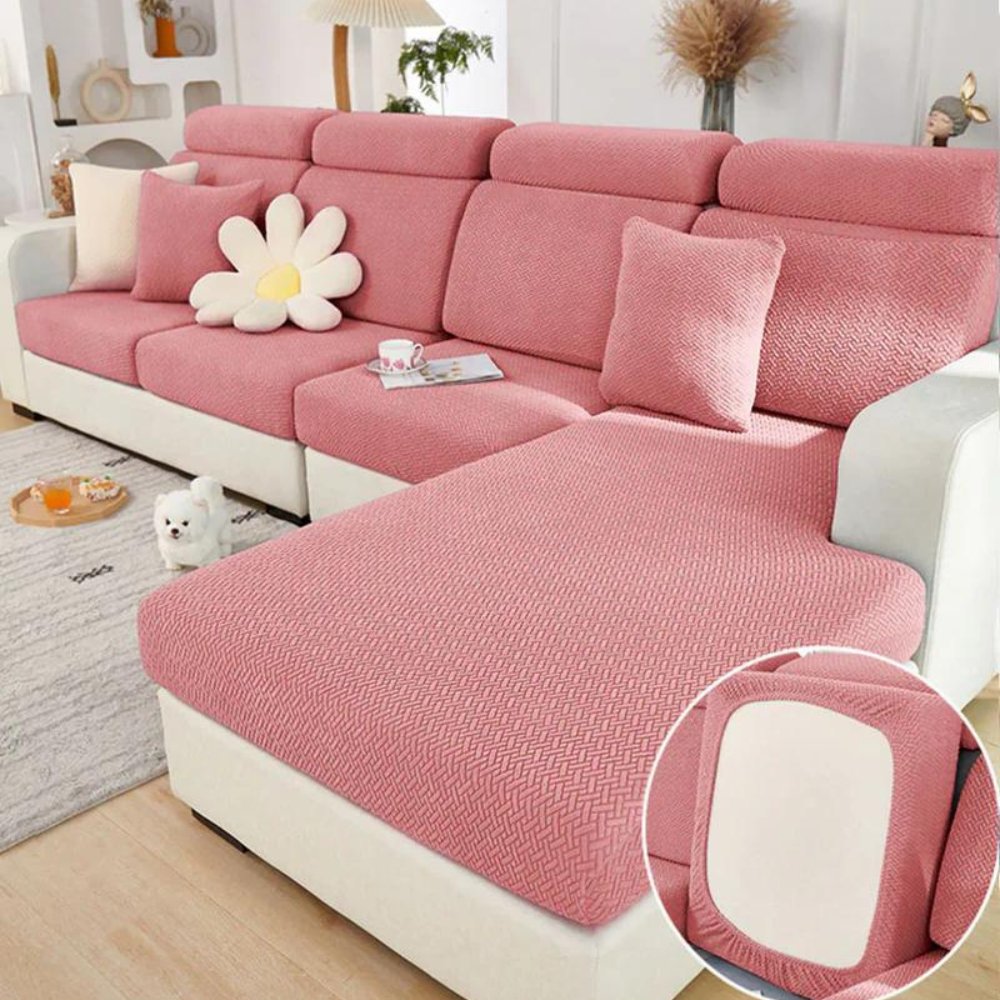 Stretch Fit Sofa Cover Pet Hair Scratch Protection