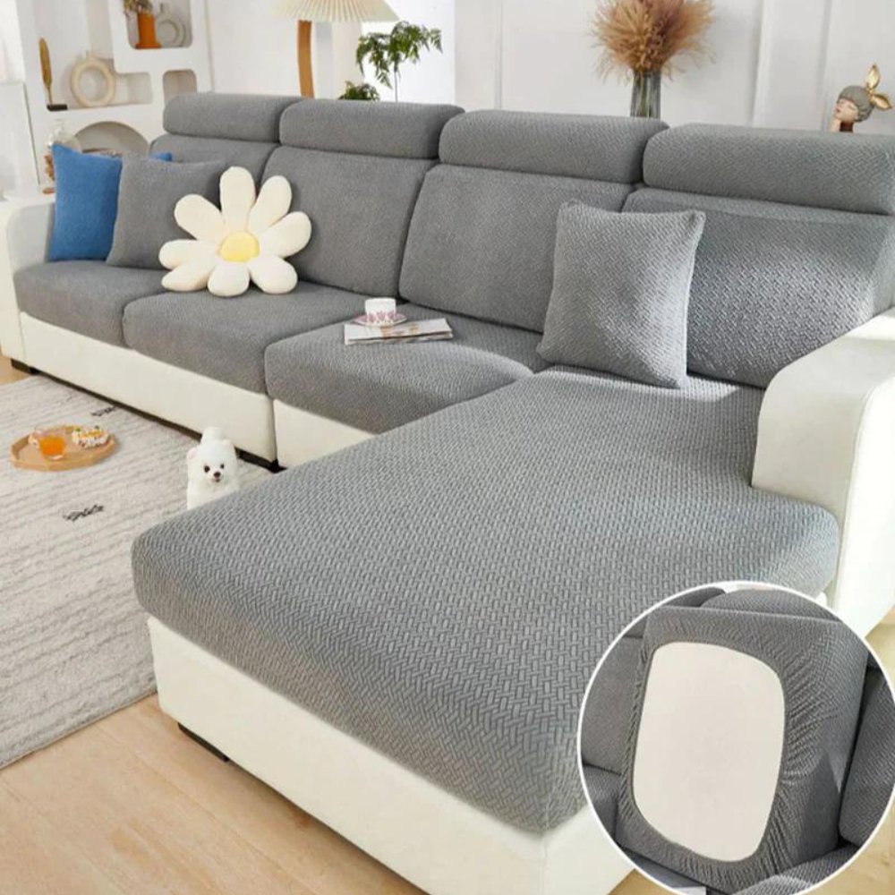 Stretch Fit Sofa Cover Pet Hair Scratch Protection