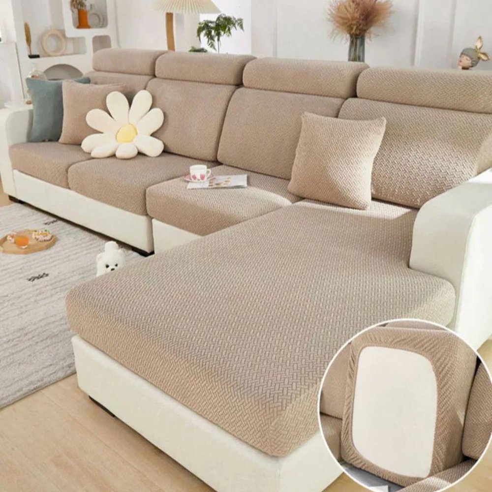 Stretch Fit Sofa Cover Pet Hair Scratch Protection