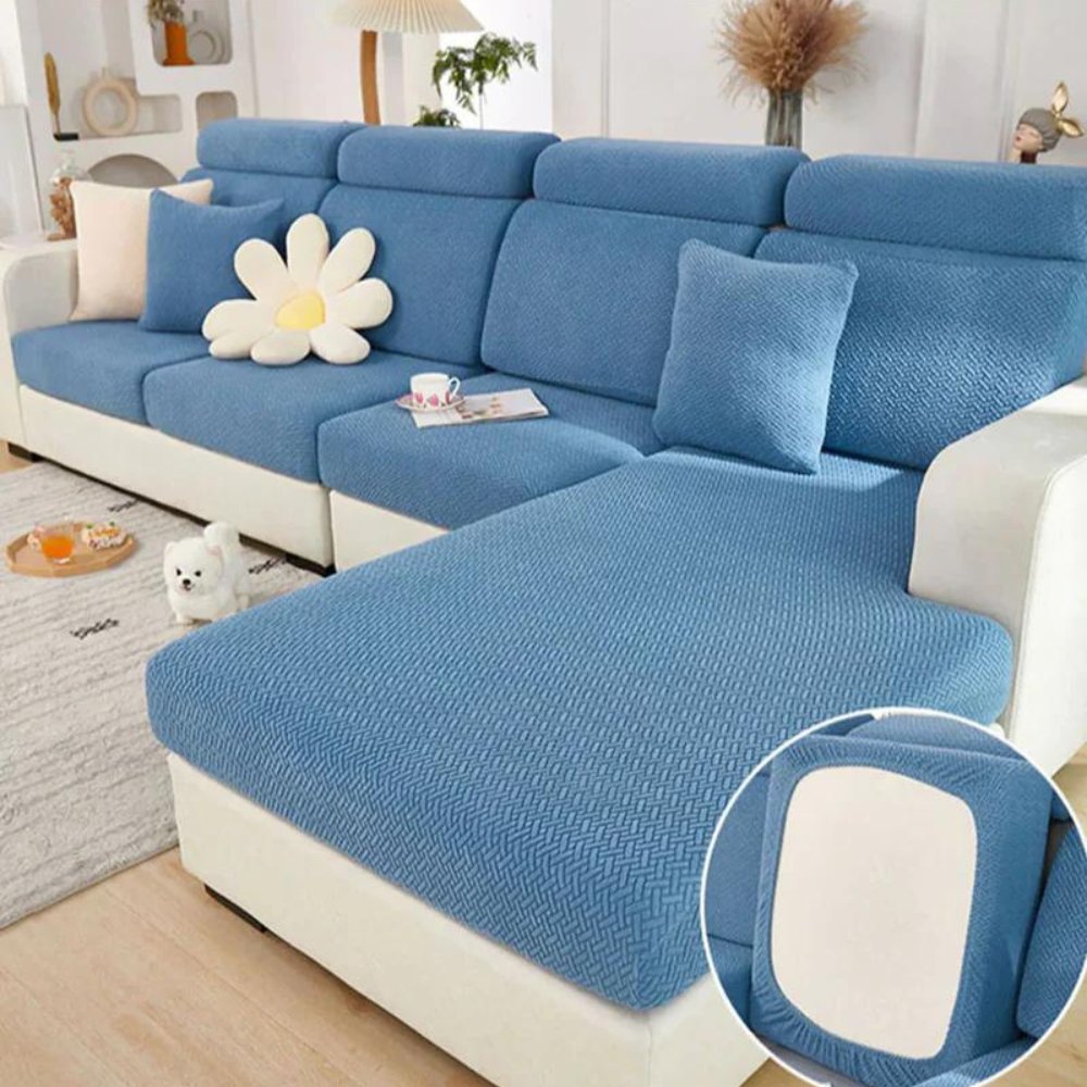 Stretch Fit Sofa Cover Pet Hair Scratch Protection