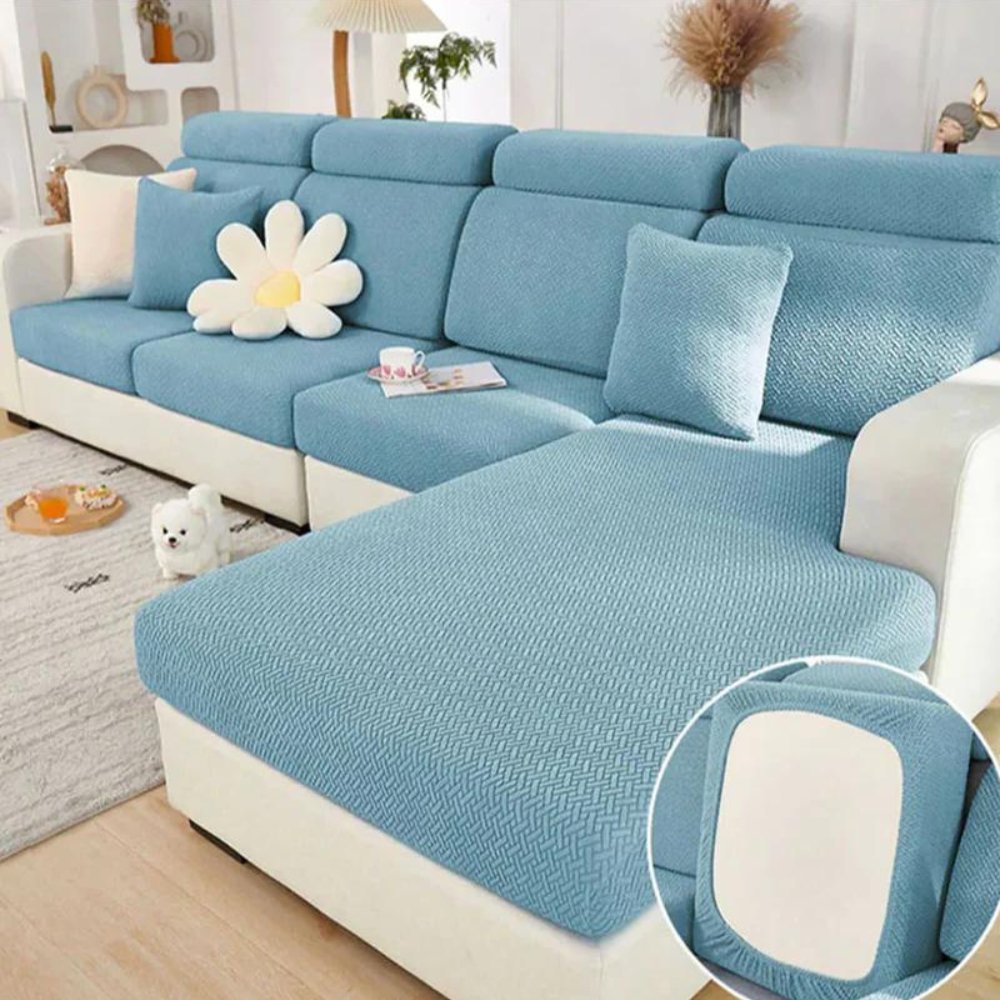 Stretch Fit Sofa Cover Pet Hair Scratch Protection