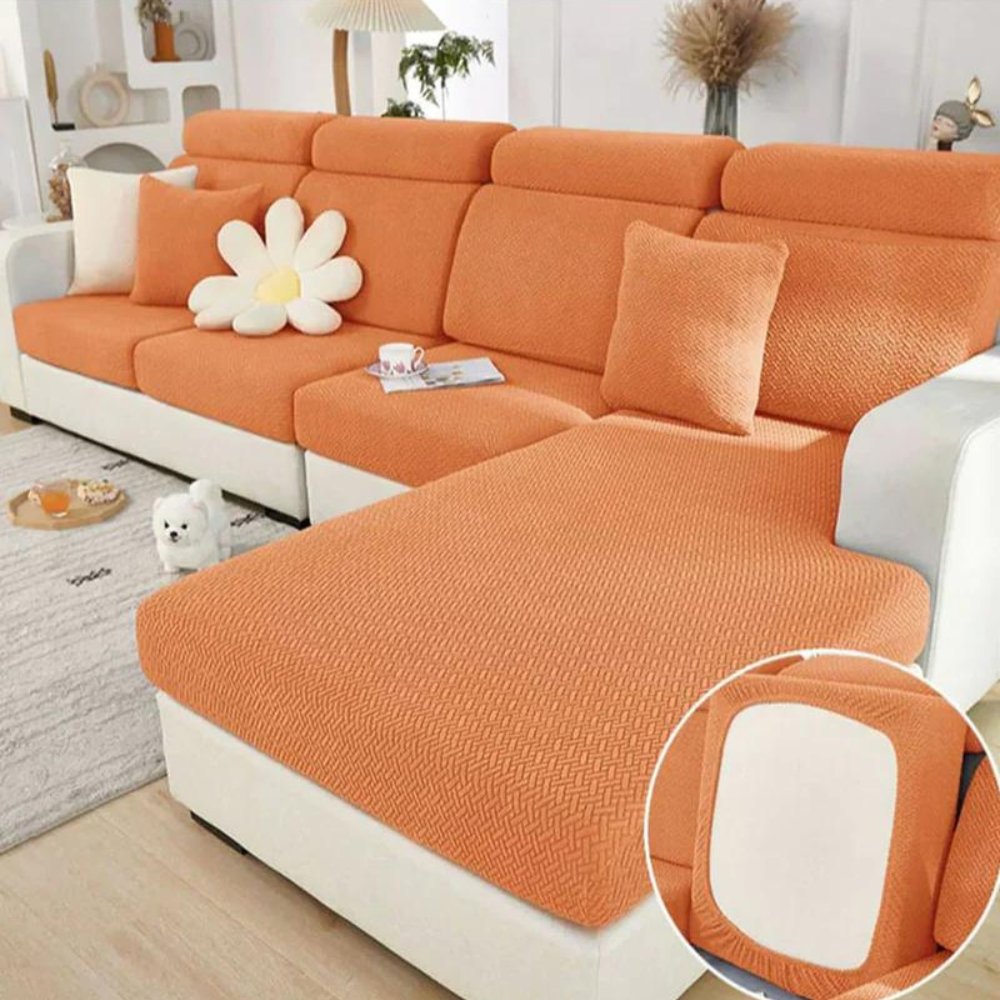 Stretch Fit Sofa Cover Pet Hair Scratch Protection