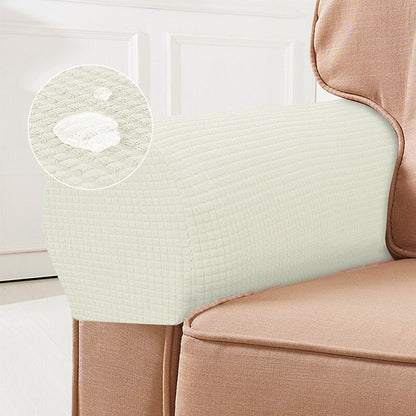 Stretch Spandex Armrest Covers for Chairs and Armchairs Set of 2