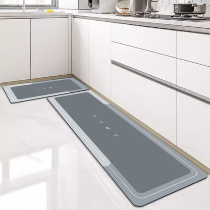 Super Absorbent Diatomite Kitchen Floor Mat Non Slip Rug