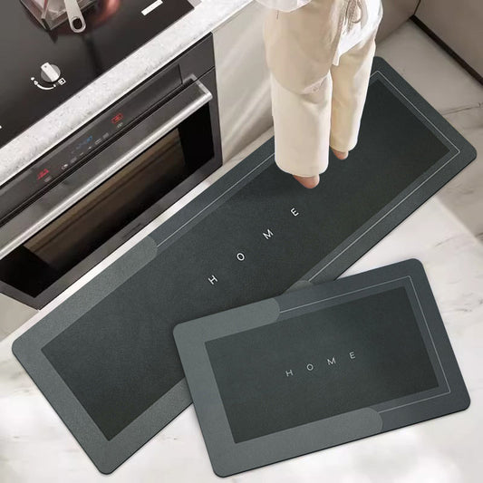 Super Absorbent Diatomite Kitchen Floor Mat Non Slip Rug