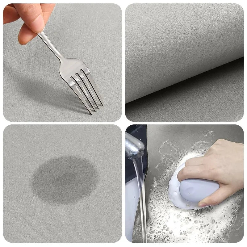 Super Absorbent Diatomite Kitchen and Bathroom Mat