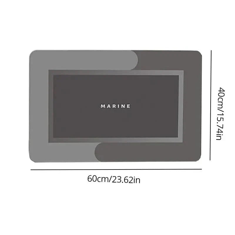 Super Absorbent Non Slip Bathroom Mat