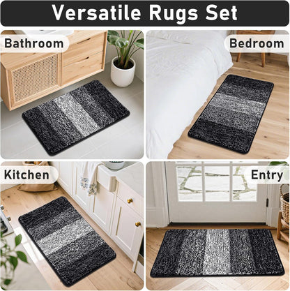 Super Absorbent Quick Dry Anti Slip Microfiber Bath Mat