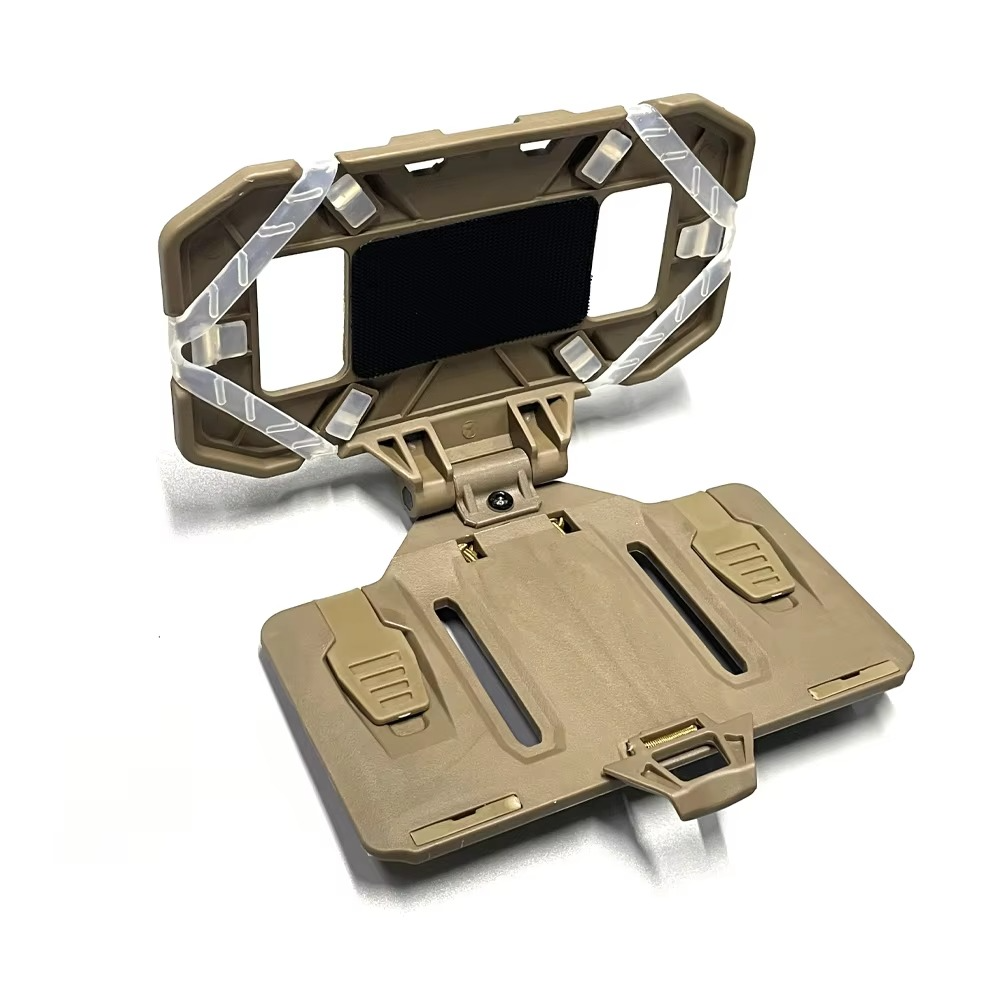Tactical MOLLE Phone Holder with Fold-Out Navigation Panel