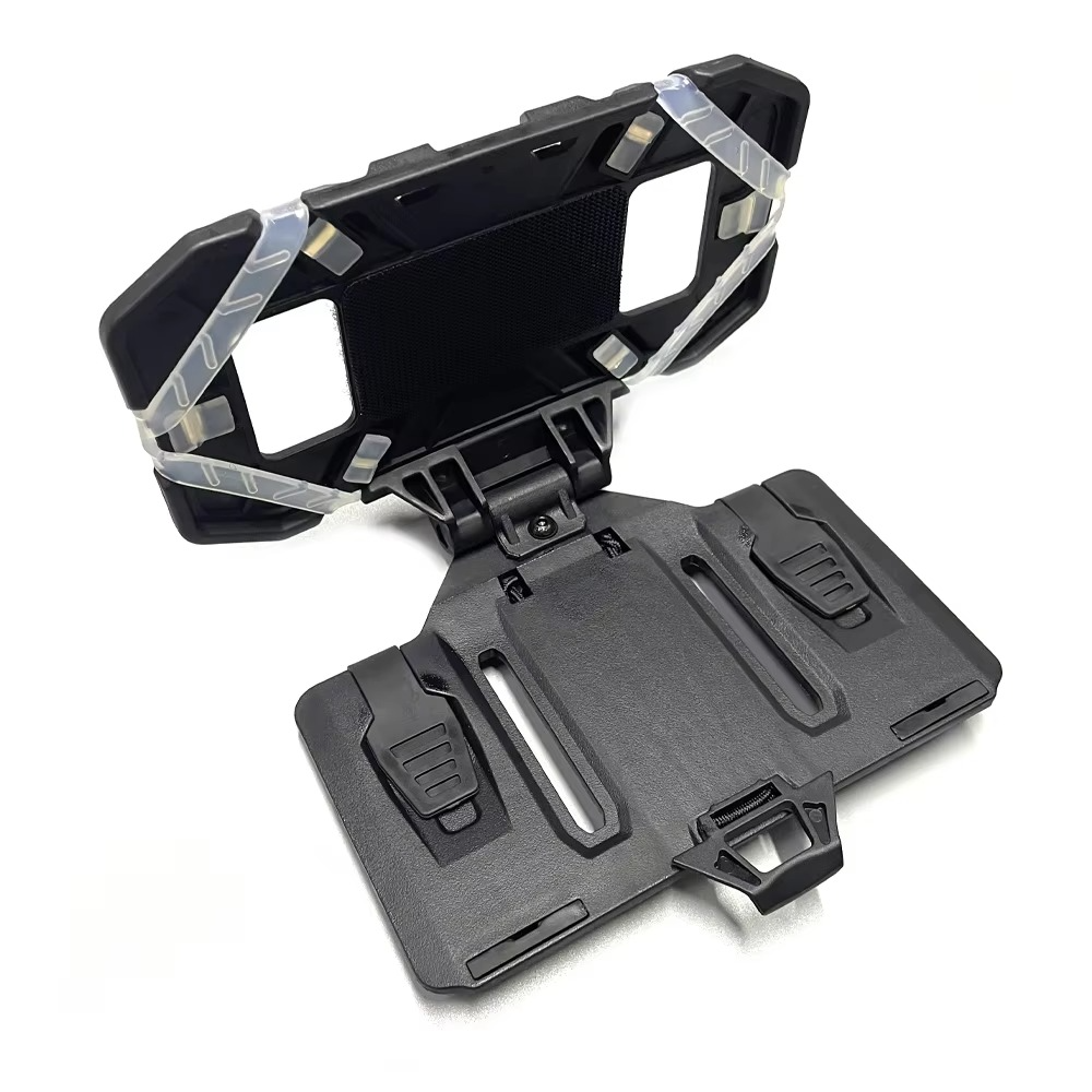 Tactical MOLLE Phone Holder with Fold-Out Navigation Panel