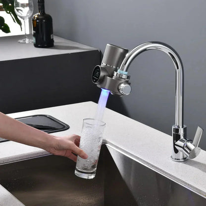 Tap Water Filter with LED Display and Advanced Multi-Layer Filtration