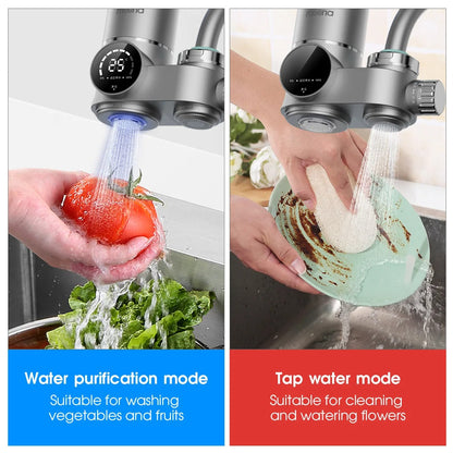 Tap Water Filter with LED Display and Advanced Multi-Layer Filtration